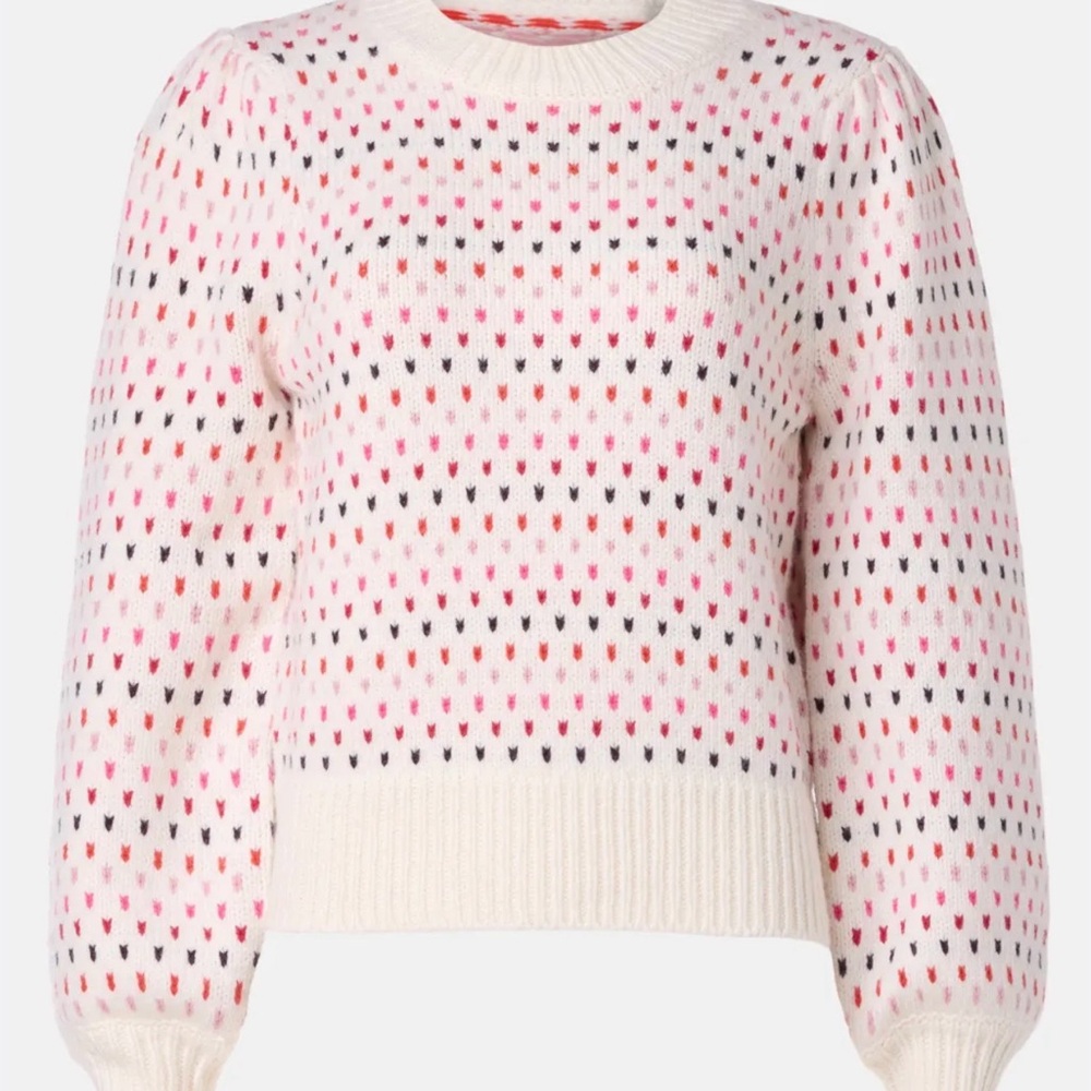 Marine Layer Alma Puff Sleeve Sweater - Women's S Small